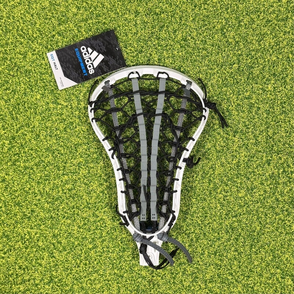 Adidas EQT Halt Women's Size 10 Pre-Strung Lacrosse Head White AI7231